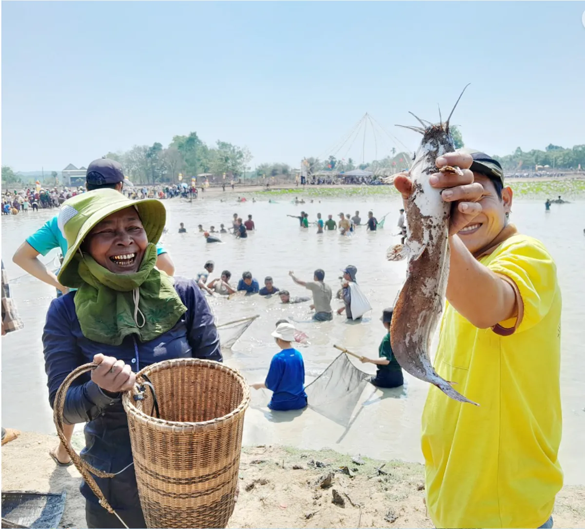 Lễ hội Phá Bàu của người Khmer tại Bình Phước - Ảnh 1. Lễ hội Phá Bàu của người Khmer tại Bình Phước - Ảnh 1.