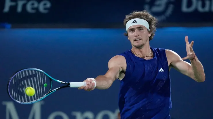 Alexander Zverev vào bán kết giải quần vợt Dubai Championship - Ảnh 1. Alexander Zverev vào bán kết giải quần vợt Dubai Championship - Ảnh 1.