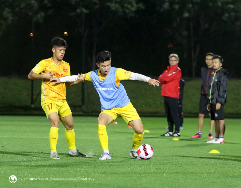 ĐT U23 Việt Nam hoàn tất công tác chuẩn bị, sẵn sàng cho trận đấu gặp U23 Iraq - Ảnh 7.