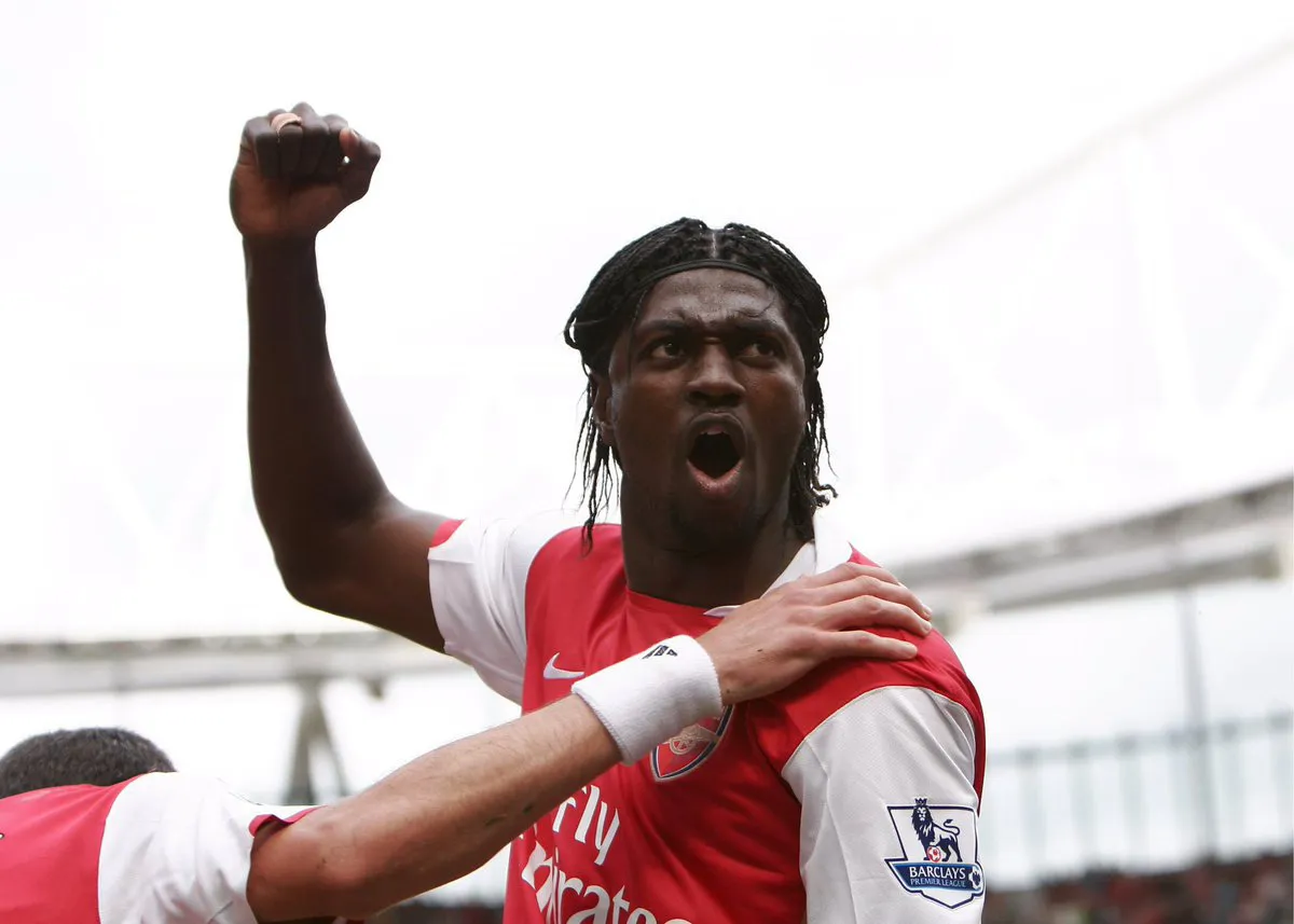 Cựu sao Arsenal Emmanuel Adebayor giải nghệ ở tuổi 39 - Ảnh 1. Cựu sao Arsenal Emmanuel Adebayor giải nghệ ở tuổi 39 - Ảnh 1.