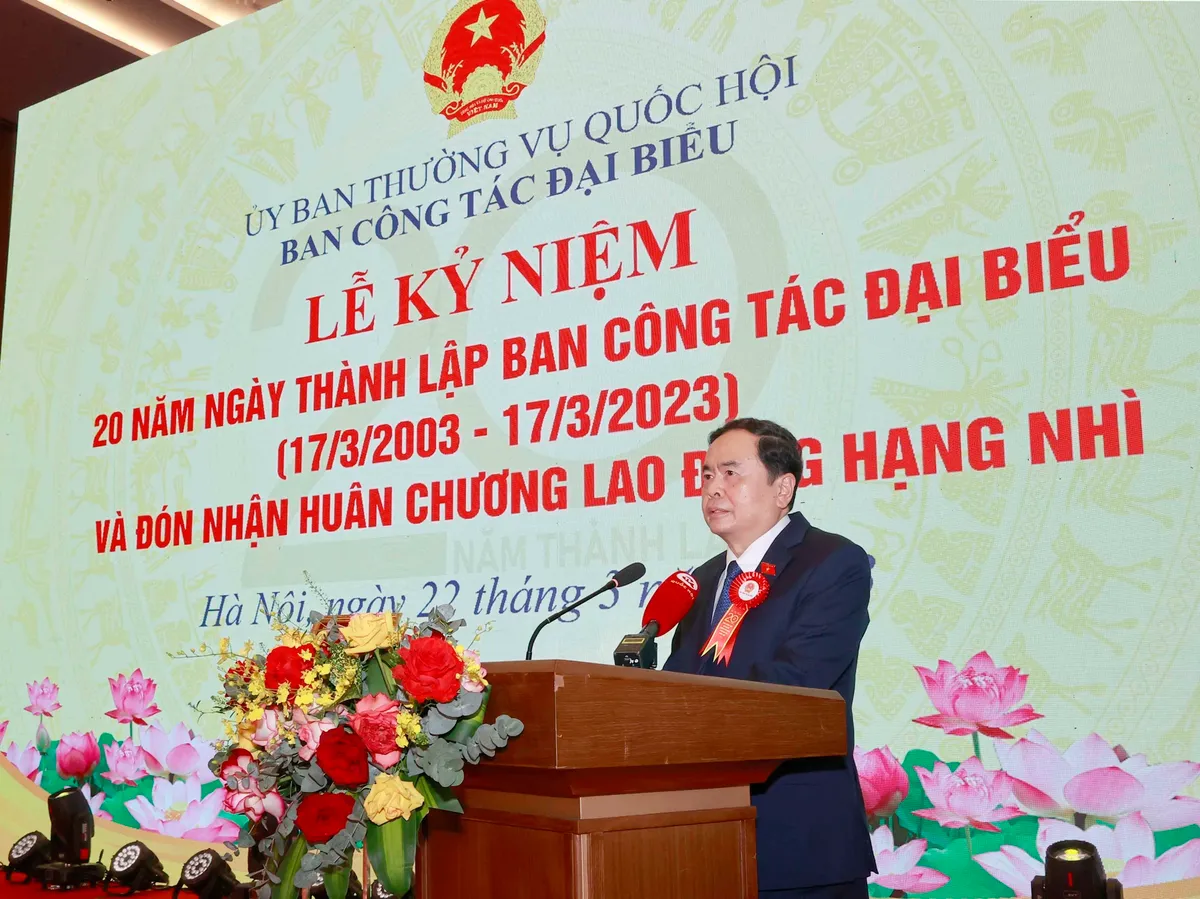 Kỷ niệm 20 năm thành lập Ban Công tác đại biểu - Ảnh 3.