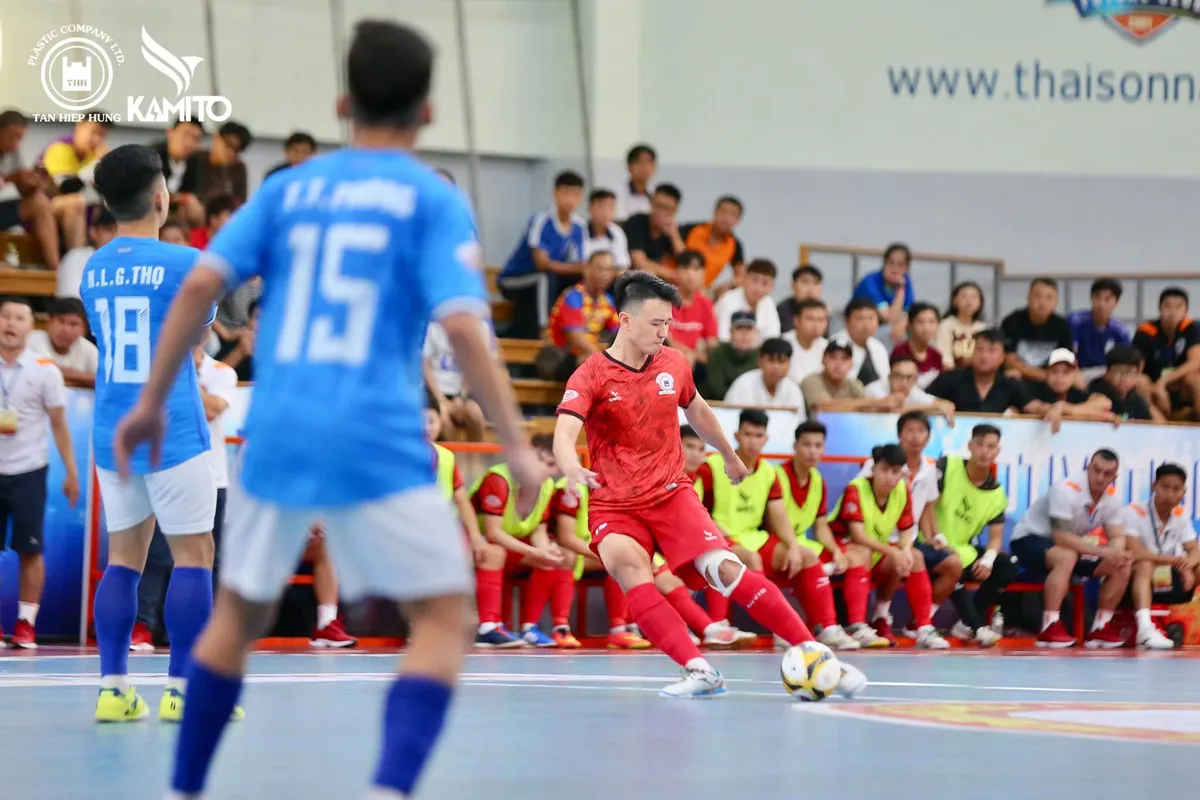 Vòng 2 giải Futsal VĐQG 2023 (23/3): Sahako và Thái Sơn Nam TP.HCM bất phân thắng bại, Cao Bằng có điểm đầu tiên - Ảnh 3. Vòng 2 giải Futsal VĐQG 2023 (23/3): Sahako và Thái Sơn Nam TP.HCM bất phân thắng bại, Cao Bằng có điểm đầu tiên - Ảnh 3.