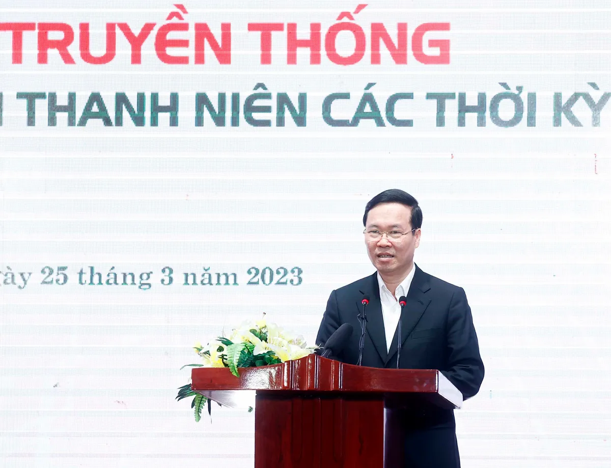 Chủ tịch nước gặp mặt cựu cán bộ Đoàn thanh niên qua các thời kỳ - Ảnh 2.