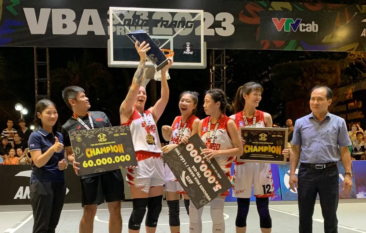 Khép lại VBA 3x3 Prime 2023 - Stop 2 với niềm vui cho Saigon Heat - Ảnh 1. Khép lại VBA 3x3 Prime 2023 - Stop 2 với niềm vui cho Saigon Heat - Ảnh 1.
