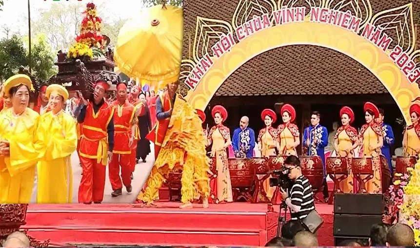 Khai hội Chùa Vĩnh Nghiêm 2023 - Ảnh 1.