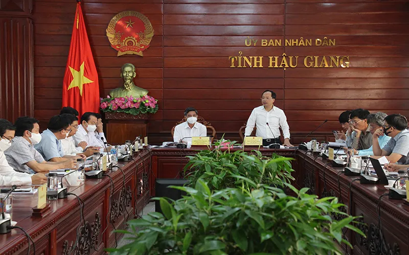 Hậu Giang đẩy nhanh tiến độ giải ngân vốn c&aacute;c Chương tr&igrave;nh mục tiêu quốc gia - Ảnh 1.