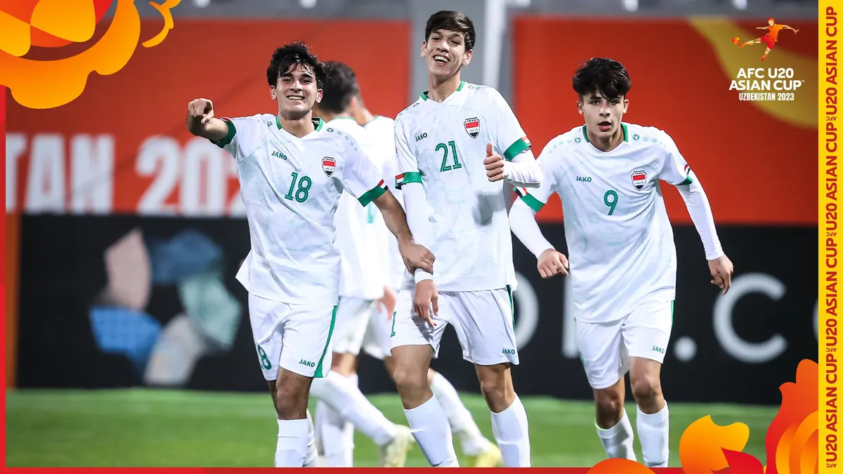 Kết quả, BXH bảng A U20 châu Á 2023: Tiếc cho Indonesia, U20 Iraq và U20 Uzbekistan vào tứ kết - Ảnh 2. Kết quả, BXH bảng A U20 châu Á 2023: Tiếc cho Indonesia, U20 Iraq và U20 Uzbekistan vào tứ kết - Ảnh 2.