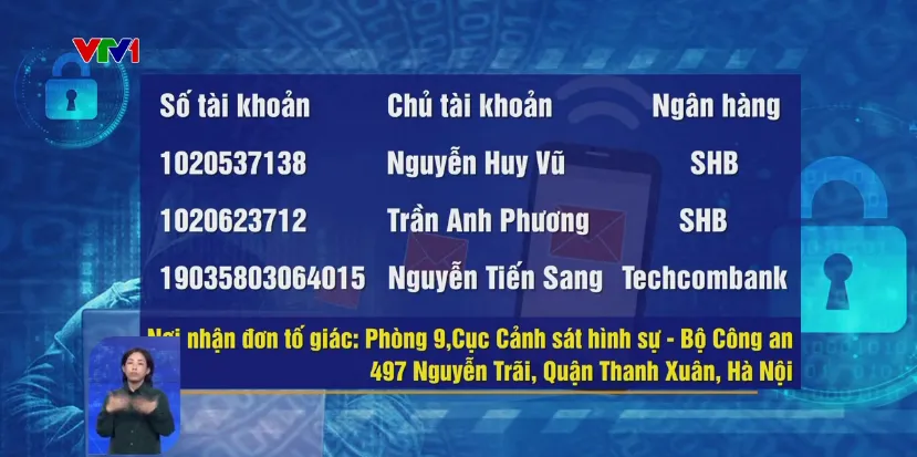 Công bố 18 tài khoản ngân hàng của các đối tượng lừa đảo - Ảnh 4.