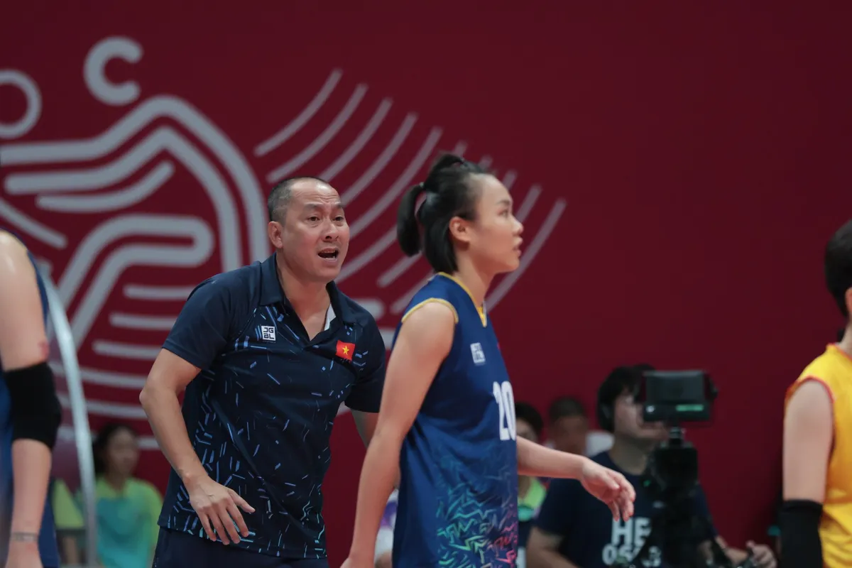 ASIAD 19 | Thắng kịch tính Hàn Quốc, ĐT bóng chuyền nữ Việt Nam đứng đầu bảng - Ảnh 2. ASIAD 19 | Thắng kịch tính Hàn Quốc, ĐT bóng chuyền nữ Việt Nam đứng đầu bảng - Ảnh 2.
