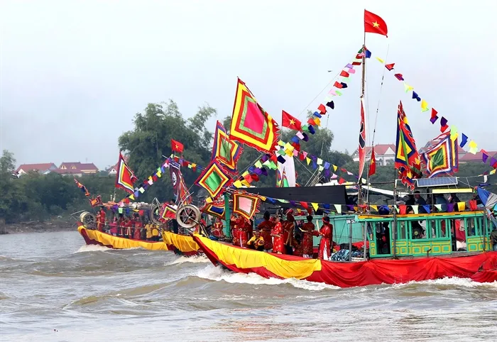 Tái hiện Hào khí Đông A hào hùng trên sông Lục Đầu - Ảnh 1.