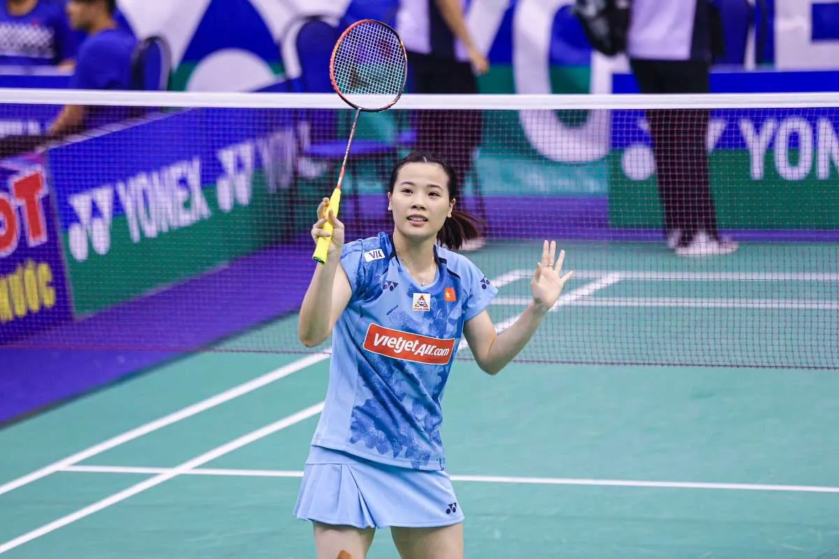 Nguyễn Thùy Linh thăng tiến trên bảng xếp hạng cầu lông thế giới - Ảnh 1. Nguyễn Thùy Linh thăng tiến trên bảng xếp hạng cầu lông thế giới - Ảnh 1.