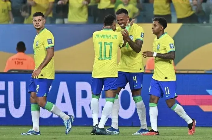 ĐT Brazil bất ngờ bị Venezuela cầm hòa ở vòng loại World Cup 2026 - Ảnh 1. ĐT Brazil bất ngờ bị Venezuela cầm hòa ở vòng loại World Cup 2026 - Ảnh 1.