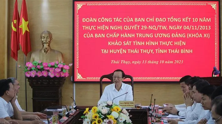 Thái Bình kiên định mục tiêu đổi mới căn bản toàn diện giáo dục đào tạo  - Ảnh 3.