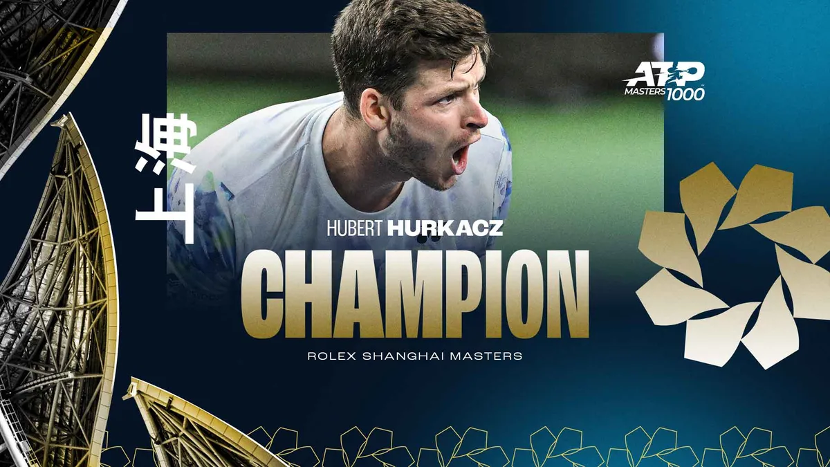Hubert Hurkacz vô địch giải quần vợt Thượng Hải Masters - Ảnh 1. Hubert Hurkacz vô địch giải quần vợt Thượng Hải Masters - Ảnh 1.