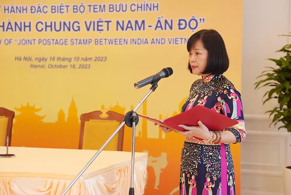 Phát hành đặc biệt bộ tem bưu chính “Tem phát hành chung Việt Nam - Ấn Độ” - Ảnh 2.