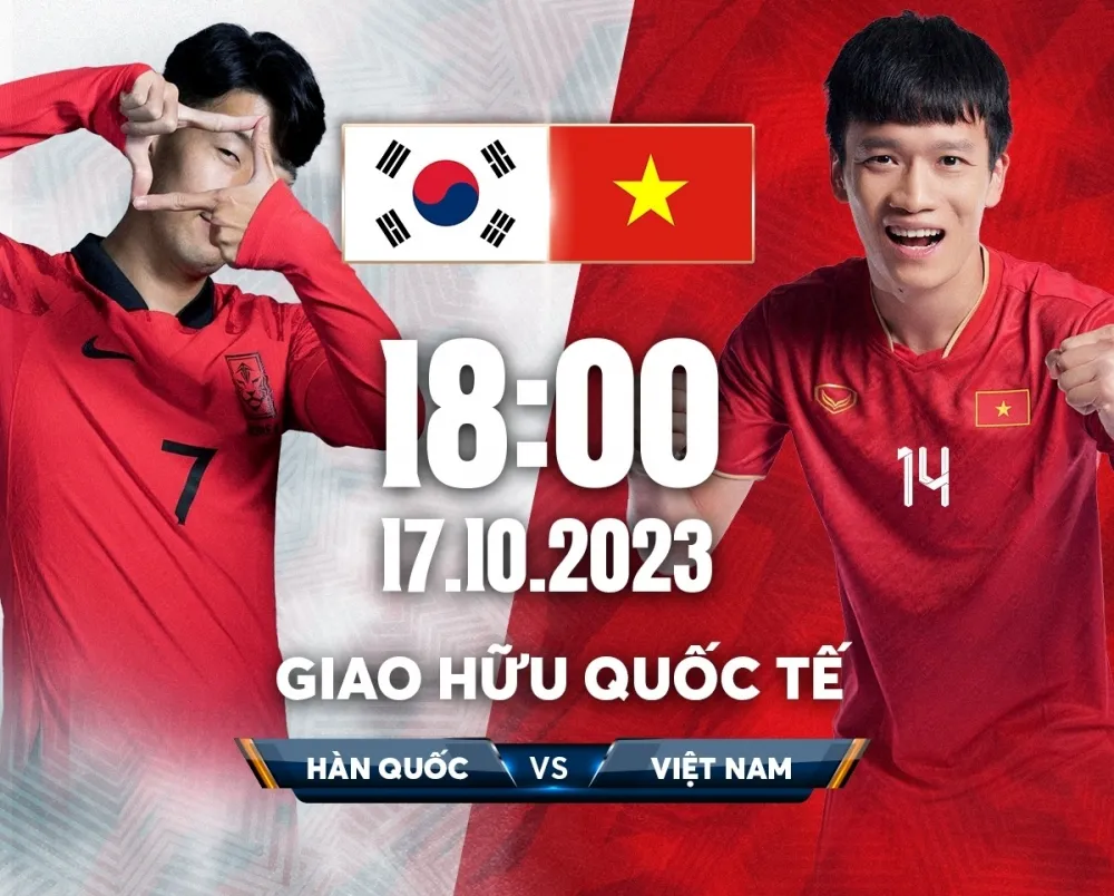 ĐT Hàn Quốc vs ĐT Việt Nam: 18h00 hôm nay trực tiếp trên VTV5 và ứng dụng VTVGo - Ảnh 1. ĐT Hàn Quốc vs ĐT Việt Nam: 18h00 hôm nay trực tiếp trên VTV5 và ứng dụng VTVGo - Ảnh 1.