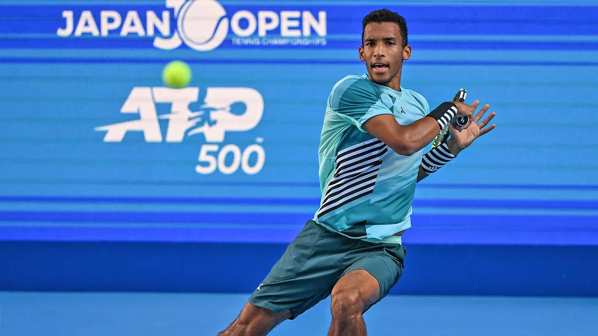 Felix Auger-Aliassime vào tứ kết Nhật Bản mở rộng - Ảnh 1. Felix Auger-Aliassime vào tứ kết Nhật Bản mở rộng - Ảnh 1.