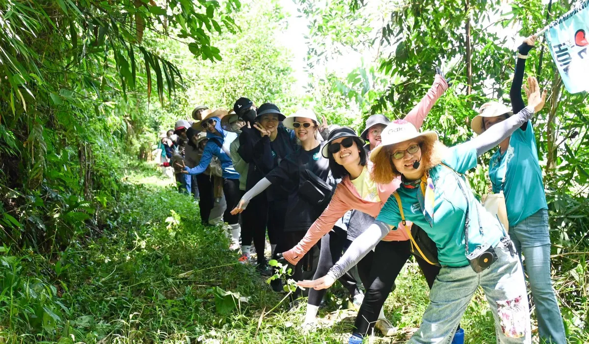 Du lịch “tắm rừng” được giới trẻ yêu thích - Ảnh 6. Du lịch “tắm rừng” được giới trẻ yêu thích - Ảnh 6.