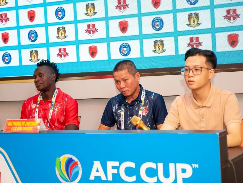 HLV Chu Đình Nghiêm: Hải Phòng cần giành chiến thắng trước Sabah FC để có cơ hội đi tiếp - Ảnh 1. HLV Chu Đình Nghiêm: Hải Phòng cần giành chiến thắng trước Sabah FC để có cơ hội đi tiếp - Ảnh 1.