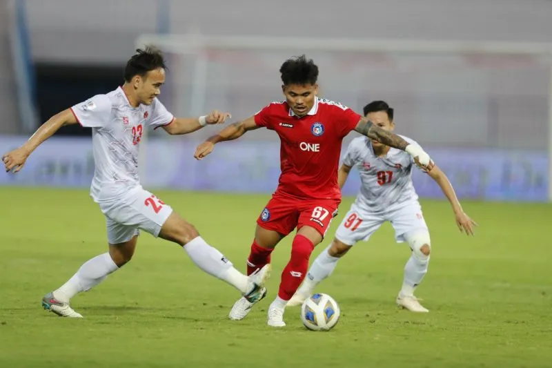 Đánh bại Sabah FC, Hải Phòng có chiến thắng thứ 2 tại AFC Cup 2023/24 - Ảnh 3. Đánh bại Sabah FC, Hải Phòng có chiến thắng thứ 2 tại AFC Cup 2023/24 - Ảnh 3.