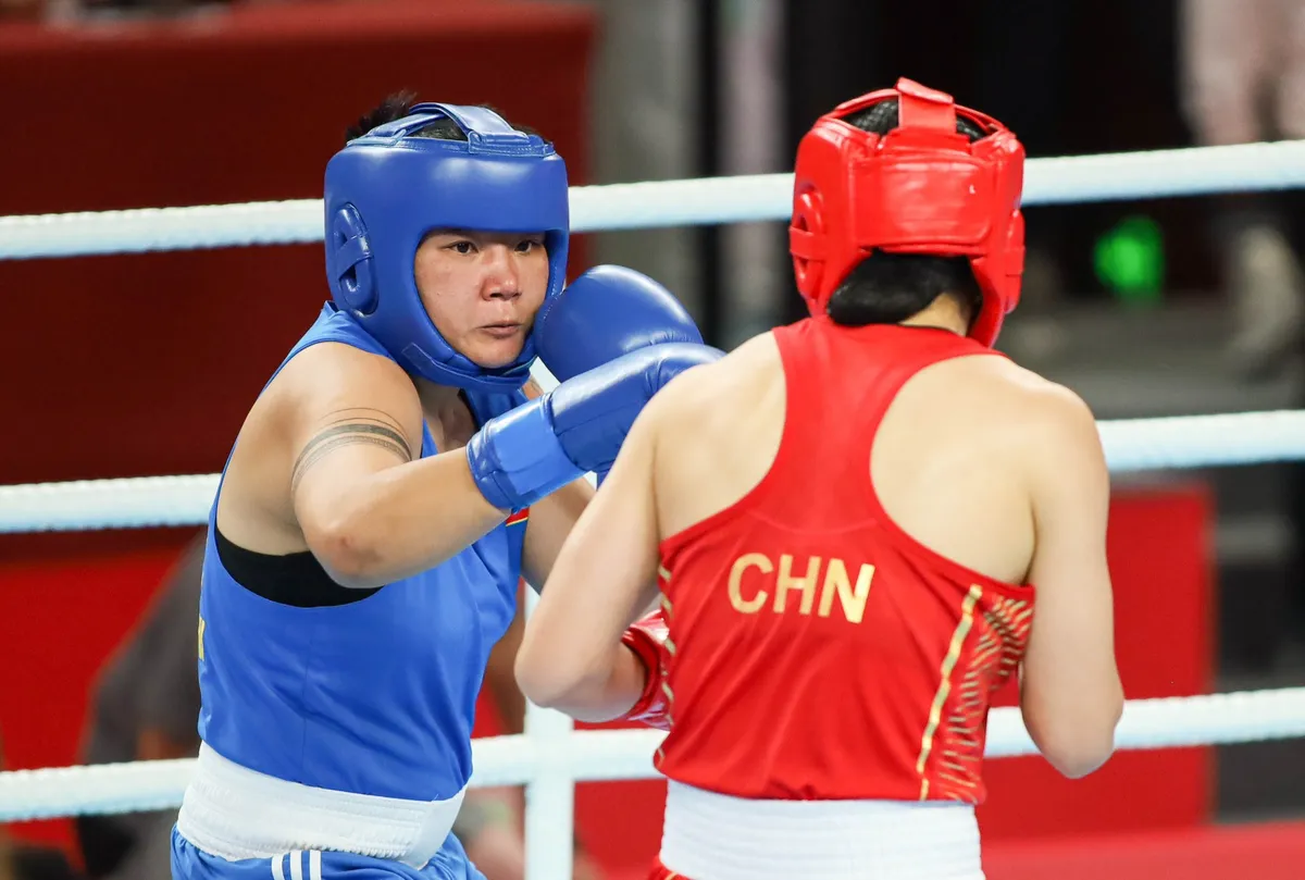 ASIAD 19 | Boxing Việt Nam giành HCĐ - Ảnh 1. ASIAD 19 | Boxing Việt Nam giành HCĐ - Ảnh 1.