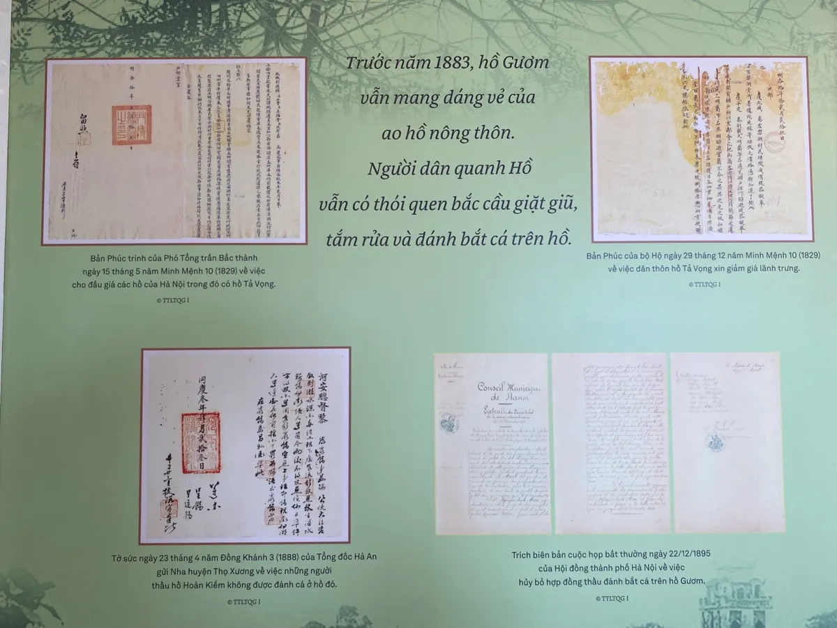Triển l&atilde;m Hồ Gươm, giao lộ Đ&ocirc;ng - T&acirc;y&rdquo;: Nh&igrave;n lại qu&aacute; tr&igrave;nh thay đổi diện mạo của Hồ Gươm - Ảnh 3.