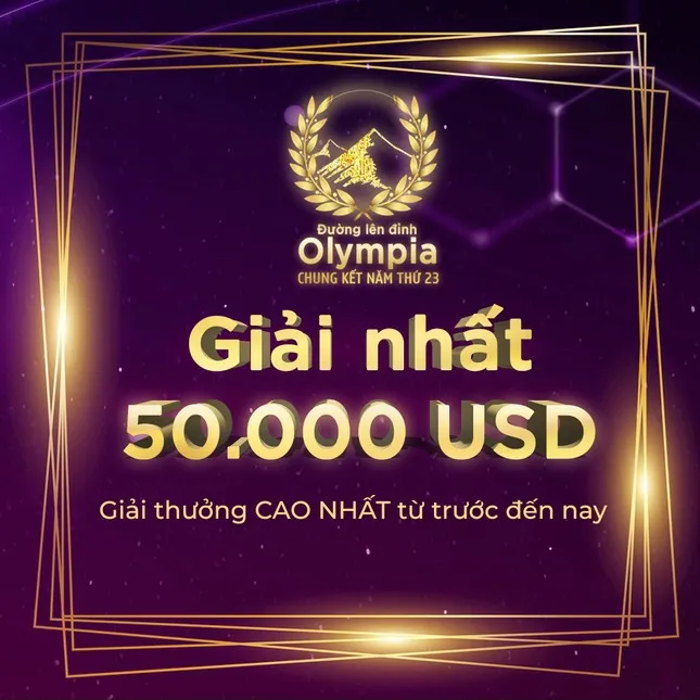 Công bố thứ tự xuất phát của 4 thí sinh chung kết Đường lên đỉnh Olympia 2023 - Ảnh 2.