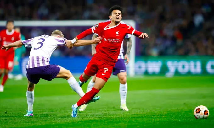 Liverpool thua sốc trước Toulouse tại Europa League - Ảnh 1. Liverpool thua sốc trước Toulouse tại Europa League - Ảnh 1.