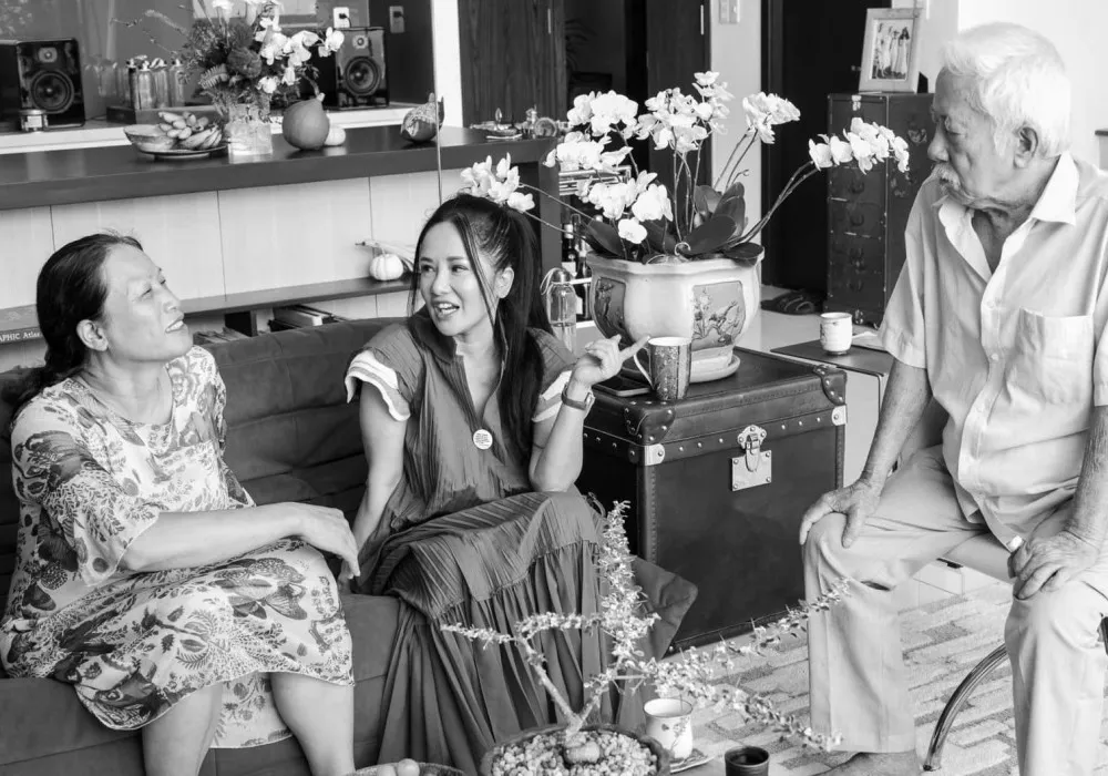 Diva Hồng Nhung về thăm nhà, Khả Ngân hội ngộ người tình màn ảnh   - Ảnh 1.