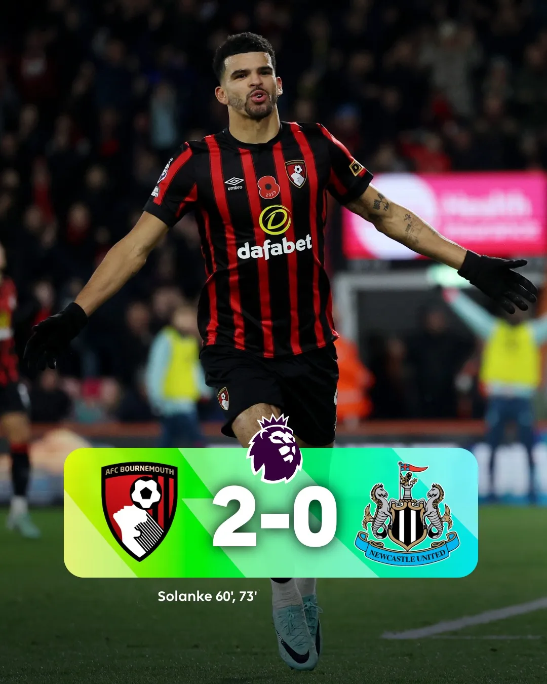 Newcastle bất ngờ nhận thất bại trước Bournemouth - Ảnh 1. Newcastle bất ngờ nhận thất bại trước Bournemouth - Ảnh 1.