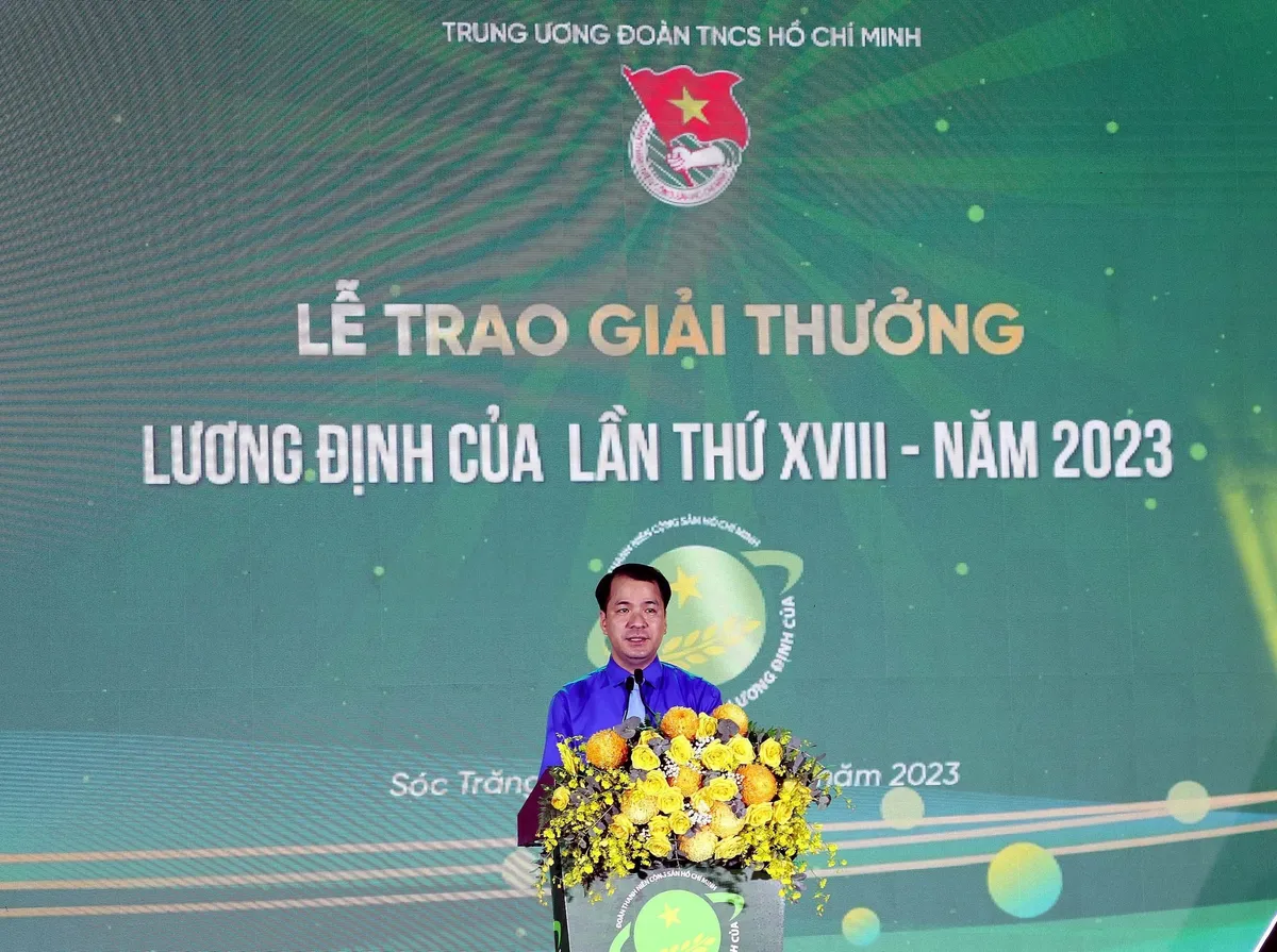 42 nhà nông trẻ xuất sắc nhận Giải thưởng Lương Định Của năm 2023 - Ảnh 2.