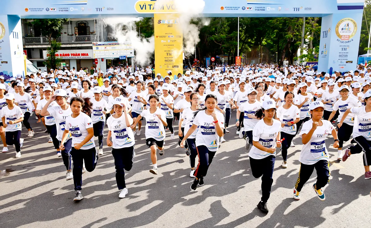 4.500 học sinh, sinh viên Hải Phòng tham gia S-Race 2023 - Ảnh 2. 4.500 học sinh, sinh viên Hải Phòng tham gia S-Race 2023 - Ảnh 2.