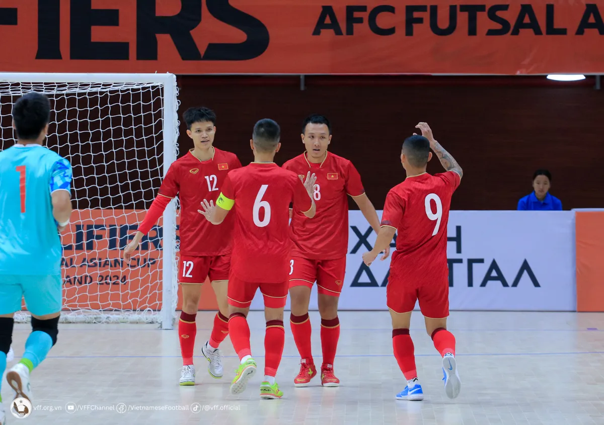 Việt Nam thuộc nhóm hạt giống số 2 tại VCK futsal châu Á 2024 - Ảnh 1. Việt Nam thuộc nhóm hạt giống số 2 tại VCK futsal châu Á 2024 - Ảnh 1.