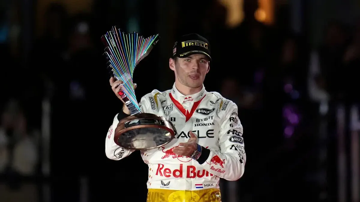 Max Verstappen và những cột mốc ấn tượng sau GP Las Vegas - Ảnh 1. Max Verstappen và những cột mốc ấn tượng sau GP Las Vegas - Ảnh 1.