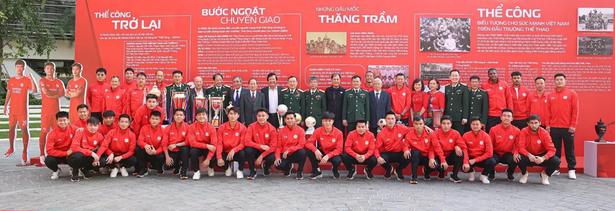 CLB Bóng đá Viettel đổi tên thành CLB Bóng đá Thể Công – Viettel - Ảnh 3. CLB Bóng đá Viettel đổi tên thành CLB Bóng đá Thể Công – Viettel - Ảnh 3.