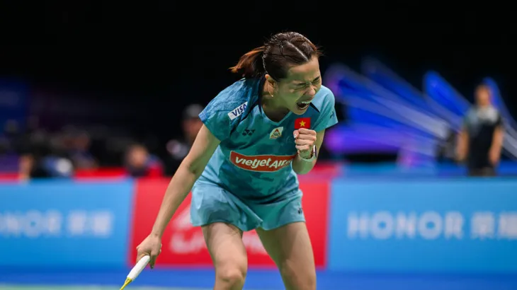 Nguyễn Thùy Linh đánh bại đối thủ Đan Mạch, tiến vào tứ kết China Master 2023 - Ảnh 2. Nguyễn Thùy Linh đánh bại đối thủ Đan Mạch, tiến vào tứ kết China Master 2023 - Ảnh 2.