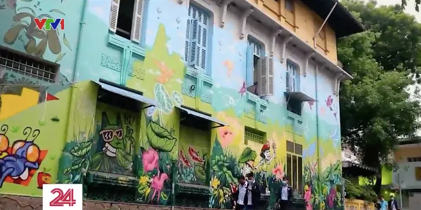 Khi nghệ thuật graffiti được đặt đúng chỗ - Ảnh 2.