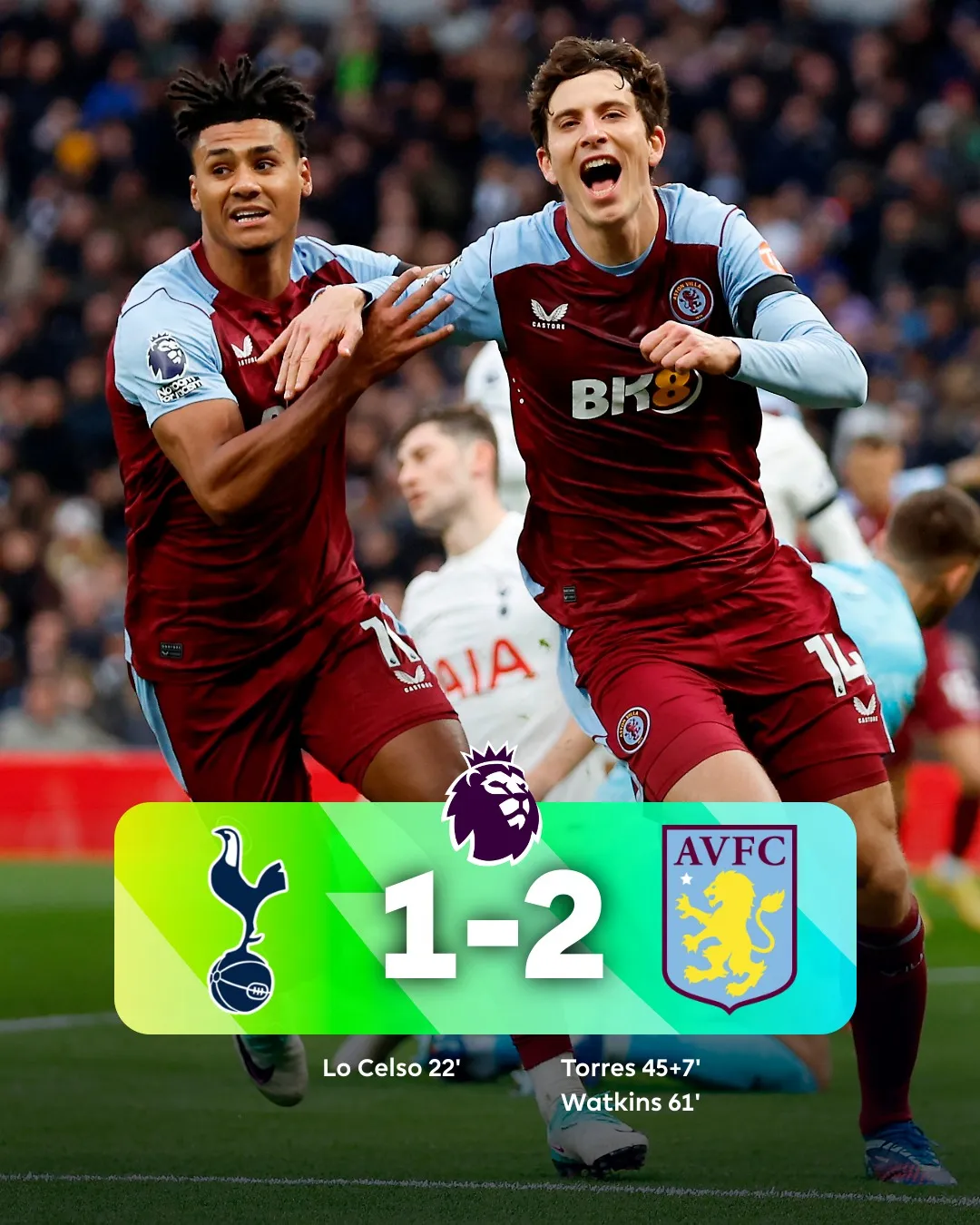 Vòng 13 Ngoại hạng Anh | Tottenham thua ngược trận thứ 3 liên tiếp - Ảnh 1. Vòng 13 Ngoại hạng Anh | Tottenham thua ngược trận thứ 3 liên tiếp - Ảnh 1.