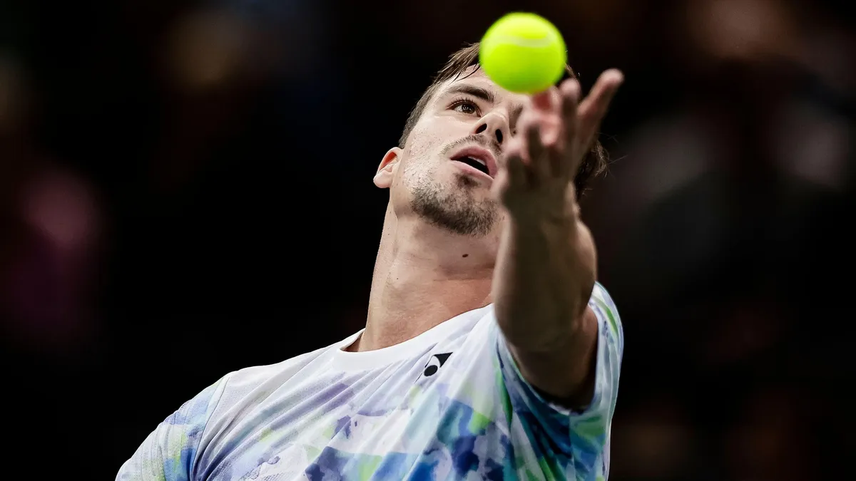 Siết chặt thời gian giao bóng tại ATP Next Gen Finals - Ảnh 1. Siết chặt thời gian giao bóng tại ATP Next Gen Finals - Ảnh 1.