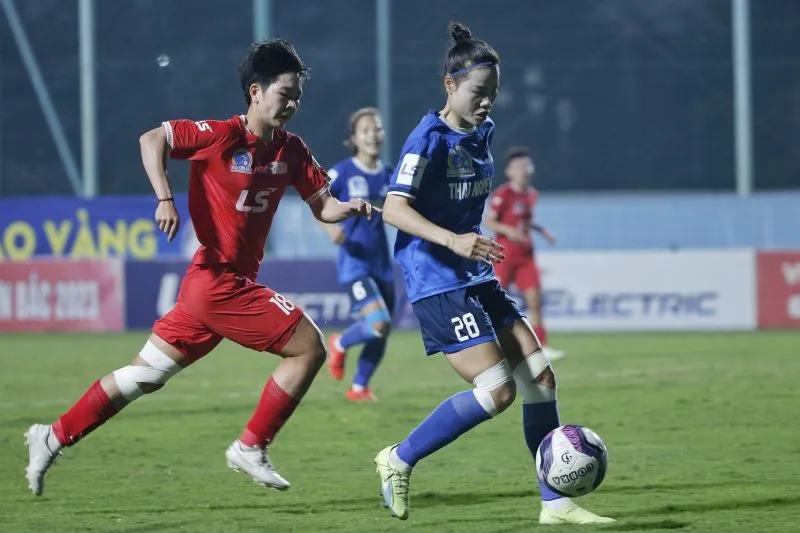 Vòng 5 giải nữ VĐQG – cúp Thái Sơn Bắc 2023: Than KSVN gây bất ngờ - Ảnh 4. Vòng 5 giải nữ VĐQG – cúp Thái Sơn Bắc 2023: Than KSVN gây bất ngờ - Ảnh 4.