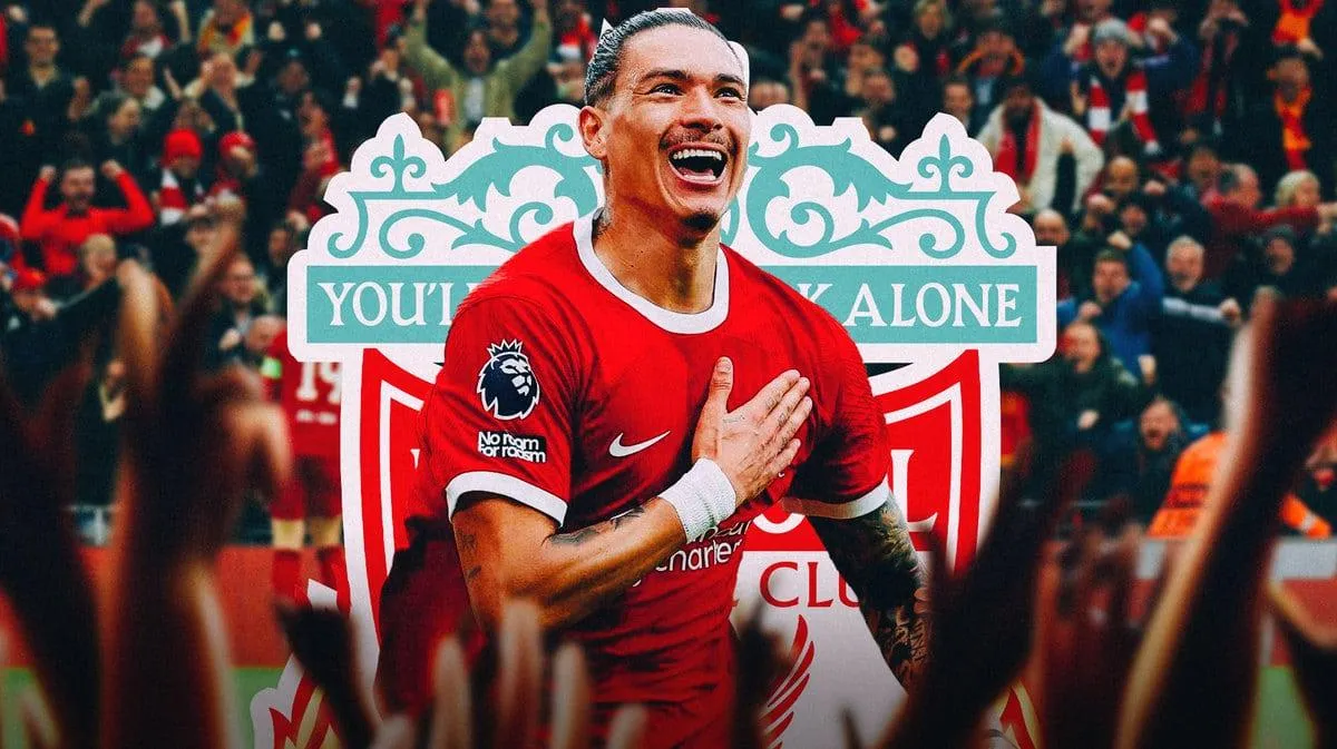 Phong độ ấn tượng của Darwin Nunez tại Liverpool - Ảnh 1. Phong độ ấn tượng của Darwin Nunez tại Liverpool - Ảnh 1.