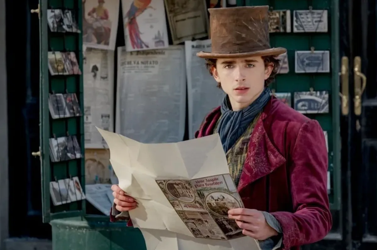 Timothée Chalamet được ca ngợi mê hoặc và quyến rũ trong Wonka - Ảnh 2.