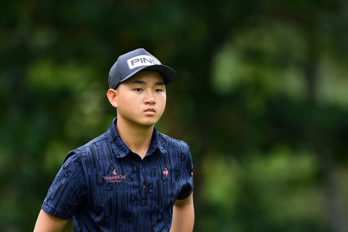 Nguyễn Anh Minh kèm chặt huyền thoại golf thế giới Michael Campbell - Ảnh 5. Nguyễn Anh Minh kèm chặt huyền thoại golf thế giới Michael Campbell - Ảnh 5.