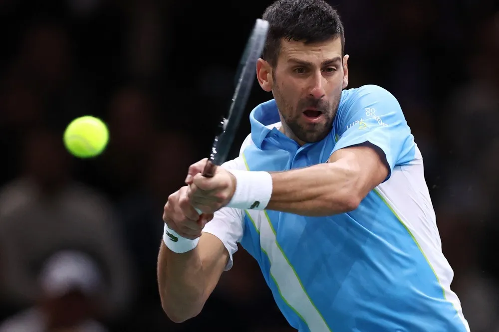Djokovic và Dimitrov vào chung kết Paris Masters - Ảnh 2. Djokovic và Dimitrov vào chung kết Paris Masters - Ảnh 2.