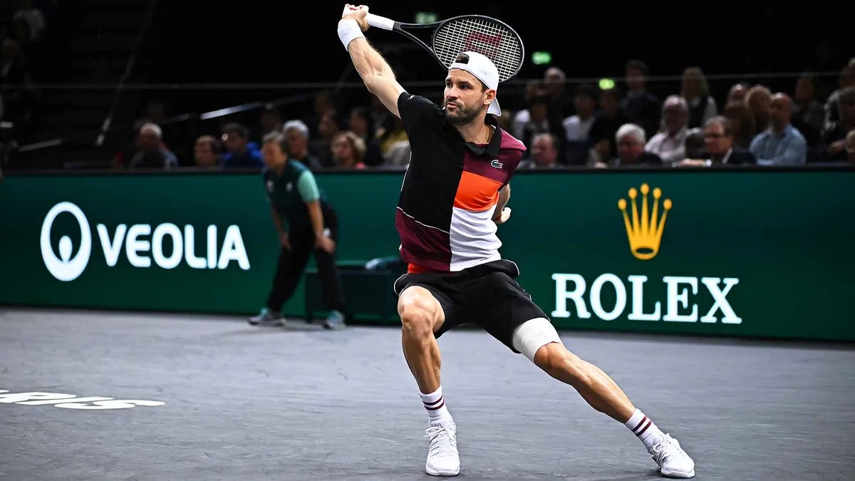 Djokovic và Dimitrov vào chung kết Paris Masters - Ảnh 4. Djokovic và Dimitrov vào chung kết Paris Masters - Ảnh 4.
