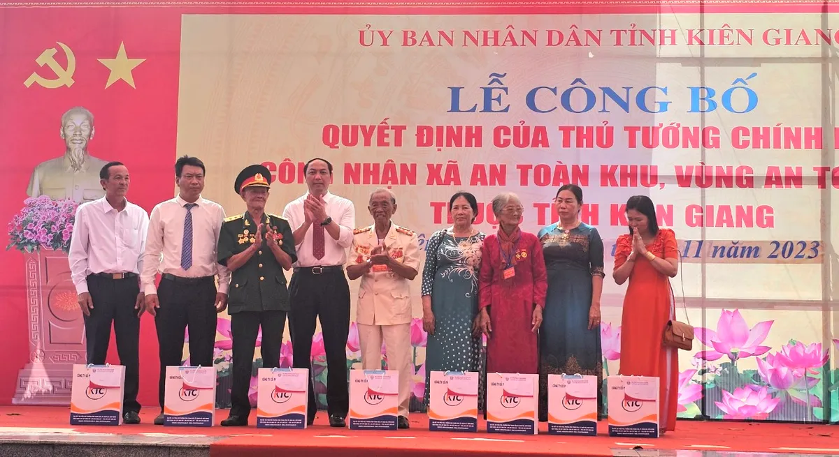 Huyện U Minh Thượng ở Kiên Giang được công nhận vùng An toàn khu - Ảnh 2.