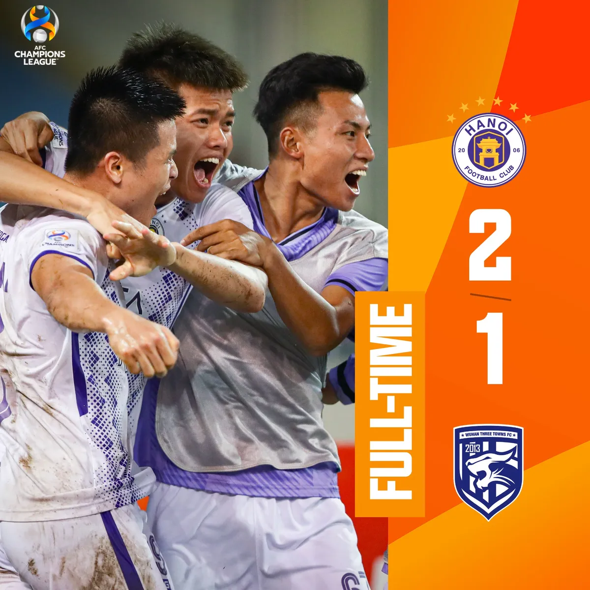 CLB Hà Nội có thắng lợi đầu tiên tại AFC Champions League - Ảnh 1. CLB Hà Nội có thắng lợi đầu tiên tại AFC Champions League - Ảnh 1.