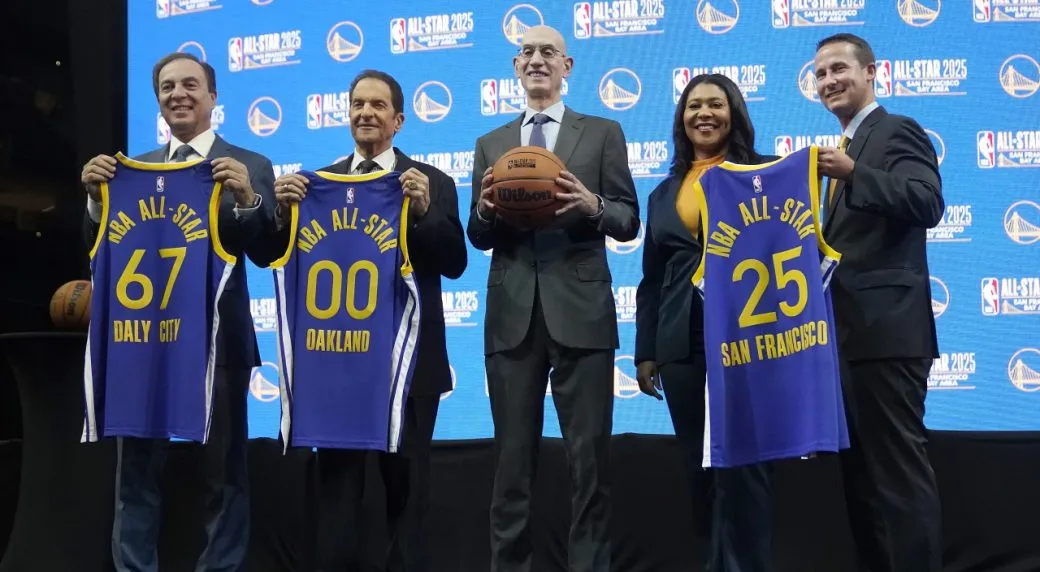 Thành phố San Francisco sẽ đăng cai NBA All-Star 2025 - Ảnh 1. Thành phố San Francisco sẽ đăng cai NBA All-Star 2025 - Ảnh 1.