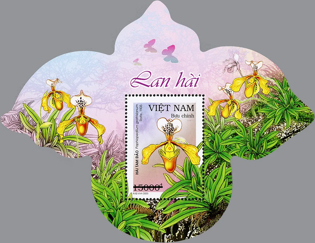 Phát hành bộ tem về các loài lan hài Việt Nam - Ảnh 5.
