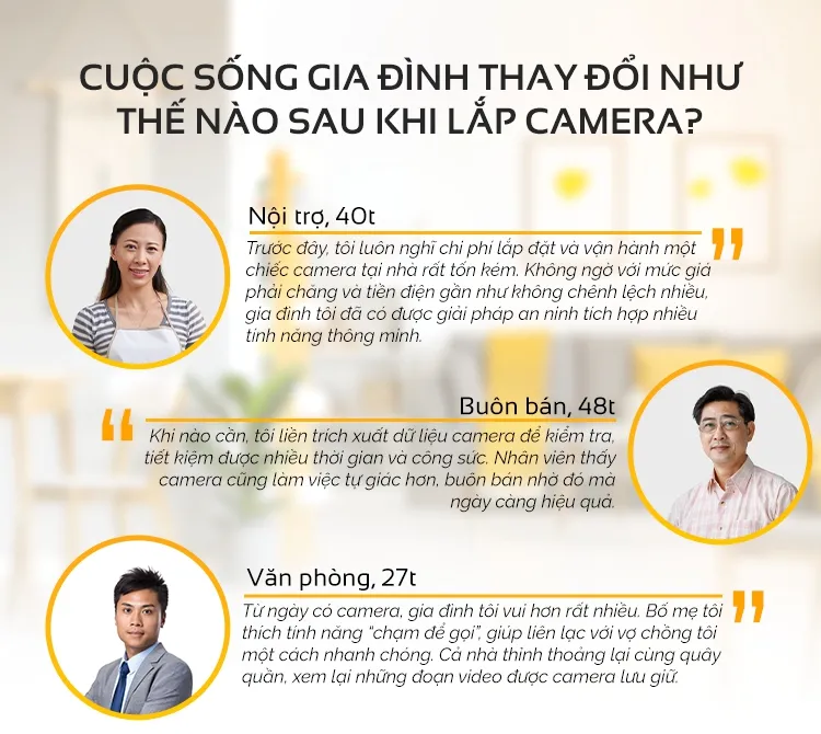 Cuộc sống gia đình có nhiều thay đổi sau khi lắp camera tại nhà - Ảnh 2.